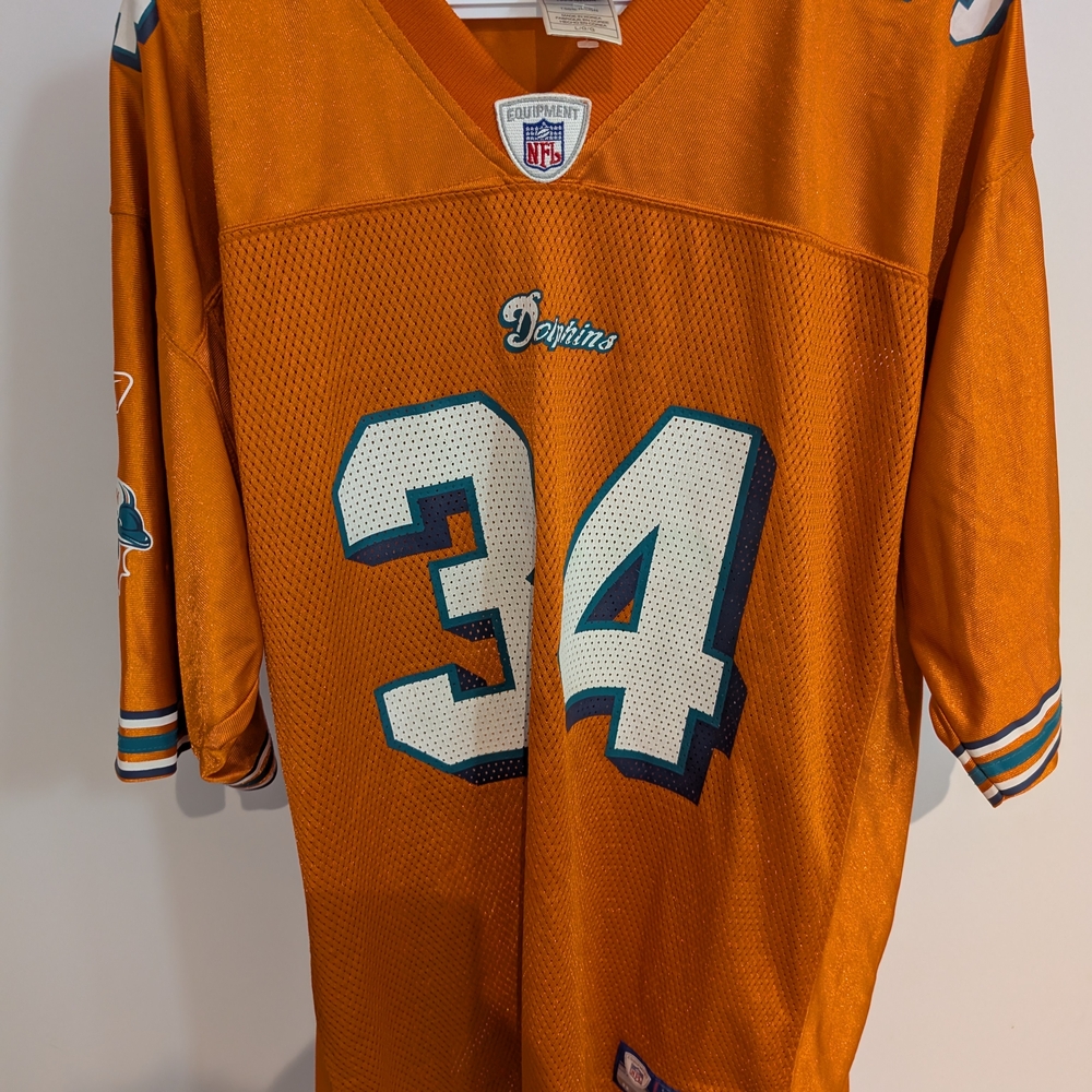 Reebok Orange NFL Jersey